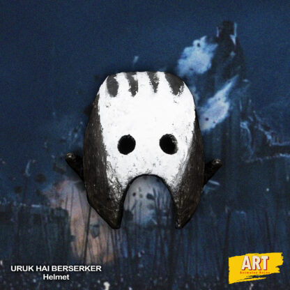 Helmet 1 URUK HAI BERSERKER Replica Lord Of The Rings - Imagen 2