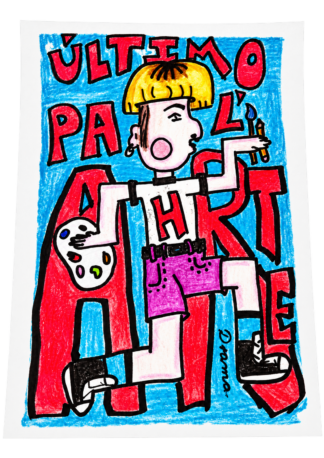 "Ultimo Pal' El Arte" (Autorretrato)